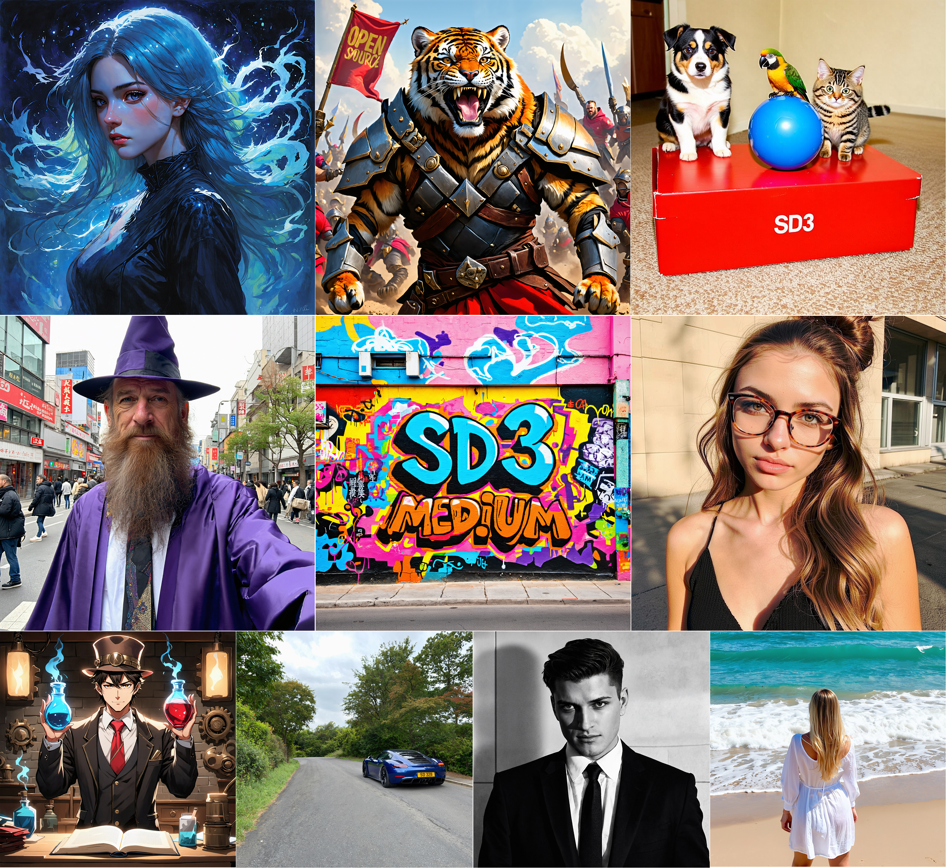 Stable Diffusion 3 Demo Image